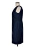 Assorted Brands 100% Polyester Chevron-herringbone Blue Cocktail Dress Size 14 - photo 5