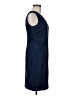 Assorted Brands 100% Polyester Chevron-herringbone Blue Cocktail Dress Size 14 - photo 4