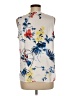 Banana Republic 100% Polyester Ivory Sleeveless Blouse Size M - photo 2