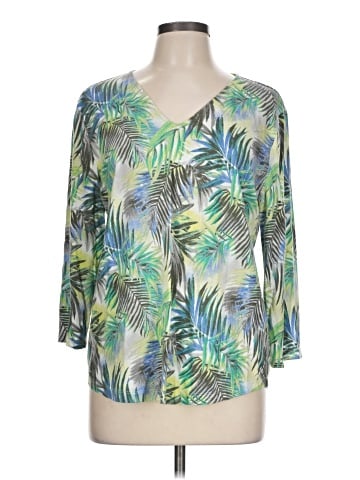 Chico's 3/4 Sleeve T-Shirt (view 1)