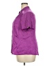 Kasper 100% Polyester Purple Short Sleeve Blouse Size 18W - photo 5