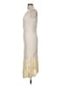 Shein 100% Polyester Ivory Cocktail Dress Size 6 - photo 5