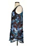 JACK 100% Polyester Graphic Blue Cocktail Dress Size S - photo 5