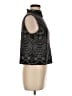 St. John Black Sleeveless Turtleneck Size M - photo 4
