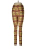 Lularoe Print Yellow Leggings One size - photo 2