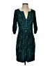 BCBGMAXAZRIA Tweed Teal Cocktail Dress Size S - photo 1