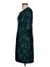 BCBGMAXAZRIA Tweed Teal Cocktail Dress Size S - photo 5