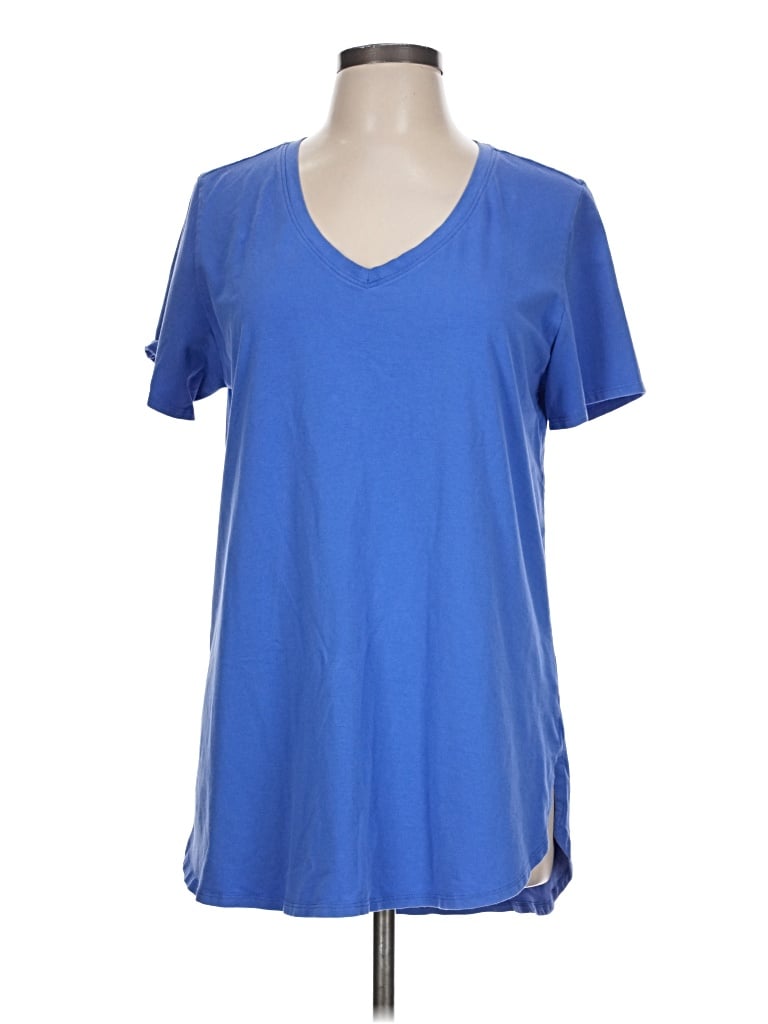 Pre-owned Soft Surroundings Active T-shirt In Blue