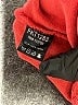 Pol 100% Cotton Color Block Red Poncho Size L - photo 8
