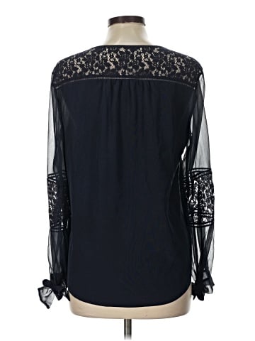 Rebecca Taylor Long Sleeve Henley (view 2)