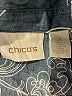 Chico's Paisley Gray Long Sleeve Blouse Size L - photo 7