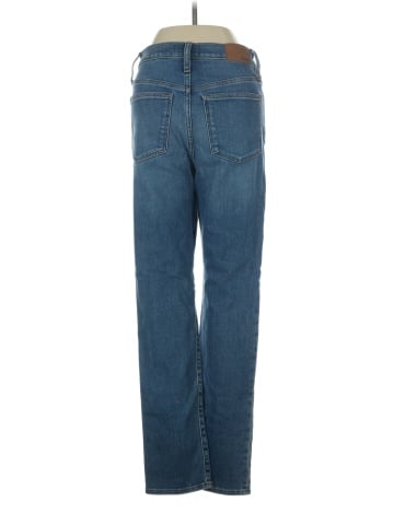Madewell The High-Rise Slim Boyjean in Carroll Wash: Instacozy Edition (view 2)