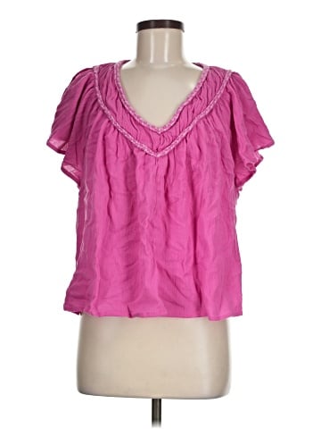 Jessica Simpson Short Sleeve Blouse (view 1)
