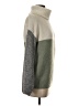 Dreamers Color Block Green Turtleneck Sweater Size S - photo 4