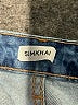 SIMKHAI Stripes Blue Jeans Size L (estimated) - photo 7