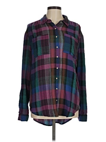 Cato Long Sleeve Button-Down Shirt (view 1)