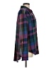 Cato Plaid Purple Long Sleeve Button-Down Shirt Size M - photo 4
