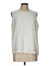 Coldwater Creek White Sleeveless Blouse Size L - photo 1
