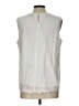 Coldwater Creek White Sleeveless Blouse Size L - photo 2