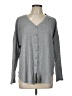 Time and Tru Gray Long Sleeve Blouse Size L - photo 1