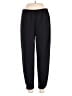 Unbranded 100% Polyester Solid Black Track Pants Size L - photo 1