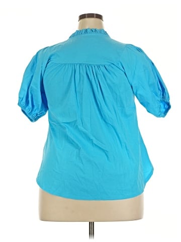 Sofia Collections Short Sleeve Blouse (view 2)