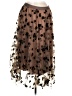 Unbranded Stars Brown Casual Skirt Size M - photo 1