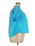 Sofia Collections Blue Short Sleeve Blouse Size XXL (estimated) - photo 4