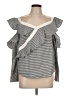Laundry by Shelli Segal Gray Sleeveless Blouse Size 10 - photo 1