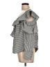 Laundry by Shelli Segal Gray Sleeveless Blouse Size 10 - photo 5
