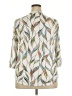 Unbranded Multi Color Ivory 3/4 Sleeve T-Shirt Size 2XL - photo 2