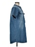 Boohoo 100% Cotton Blue Denim Vest Size 6 - photo 4