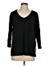 Eileen Fisher Black 3/4 Sleeve Top Size L - photo 1