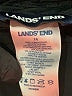Lands' End Solid Black Athletic Shorts Size 14 - photo 3
