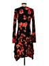 MICHAEL Michael Kors Print Red Casual Dress Size S - photo 2