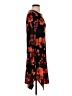 MICHAEL Michael Kors Print Red Casual Dress Size S - photo 4