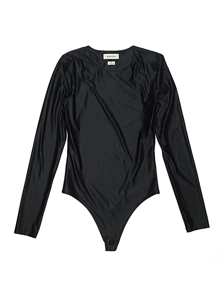 Pre-owned Babaton Bodysuit In Black