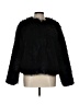 Prettygarden 100% Polyester Black Faux Fur Jacket Size L - photo 1