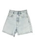 Zara Blue Denim Shorts Size 0 - photo 1