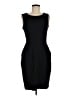 Lands' End Solid Black Cocktail Dress Size 8 - photo 1
