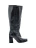Free People 100% Leather Black Boots Size 9 1/2 - photo 1