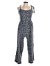 Old Navy Paisley Blue Jumpsuit Size L - photo 1