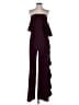 Alexis Burgundy Jumpsuit Size S - photo 1