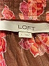 Ann Taylor LOFT 100% Polyester Brown Sleeveless Blouse Size L - photo 7