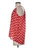 Tacera 100% Polyester Red Sleeveless Blouse Size S - photo 5