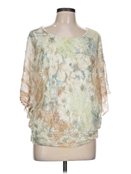 Brittany Black Short Sleeve Blouse