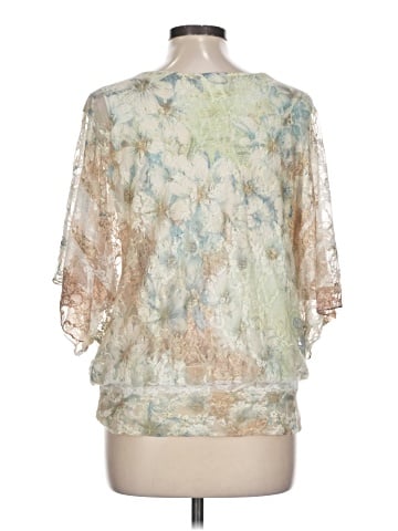 Brittany Black Short Sleeve Blouse (view 2)