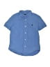 Ralph Lauren Blue Short Sleeve Button-Down Shirt Size 5 - photo 1