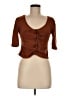 No Boundaries Brown 3/4 Sleeve Top Size M - photo 1