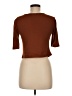 No Boundaries Brown 3/4 Sleeve Top Size M - photo 2